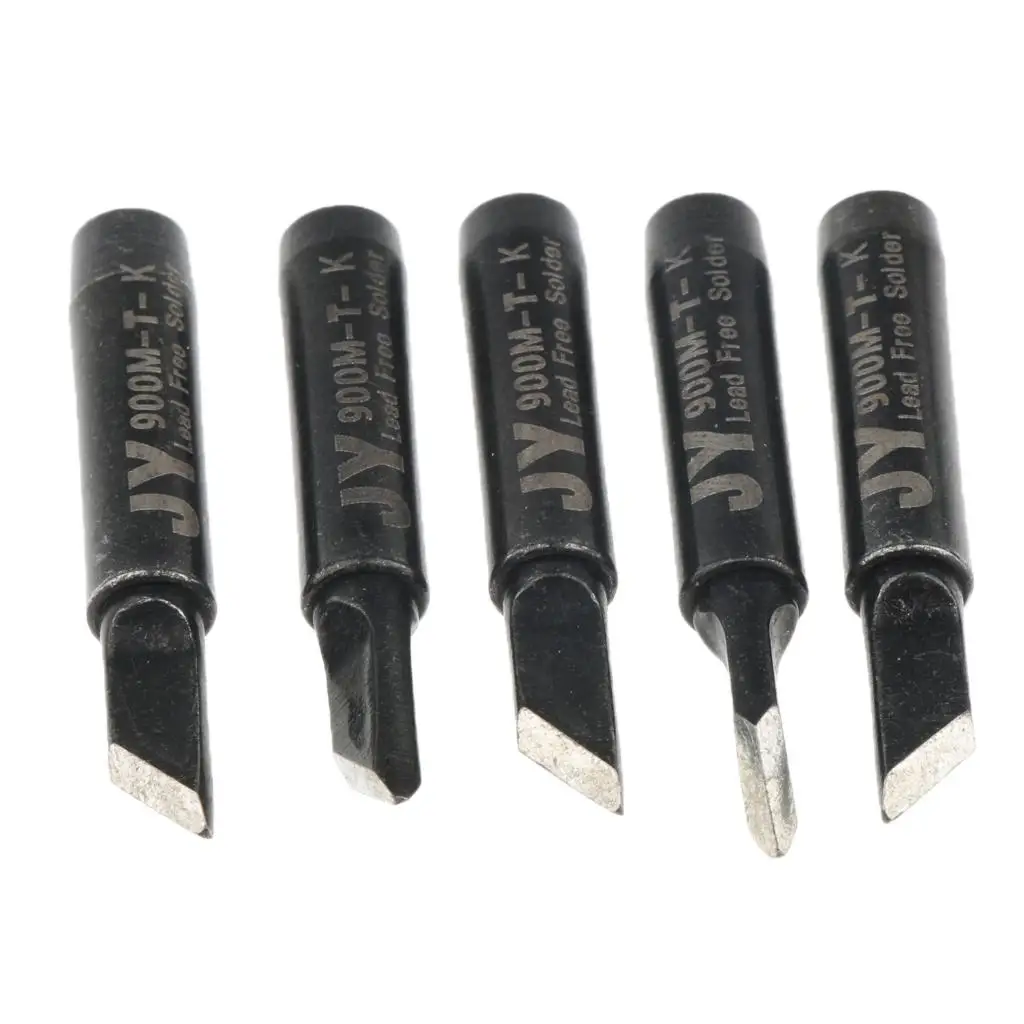 

5Pcs Different Soldering Tips Soldering Iron Tips Low Temperature Soldering