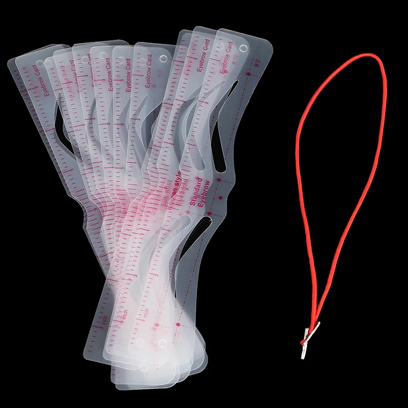_ Инструменты для макияжа бровей расчесывающий набор формирования трафареты
