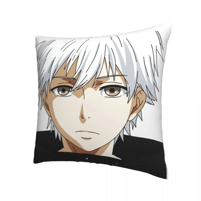 

Kaneki Ken Anime Tokyo Ghoul Pillowcase Printed Polyester Cushion Cover Gift Pillow Case Cover Home Zipper 45X45cm