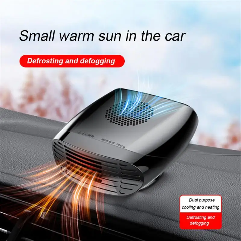 

Portable Car Heater 360 Degree Rotation Mini Auto Heater 12v 24v Windshield Defogging Demister Defroster Electric Dryer