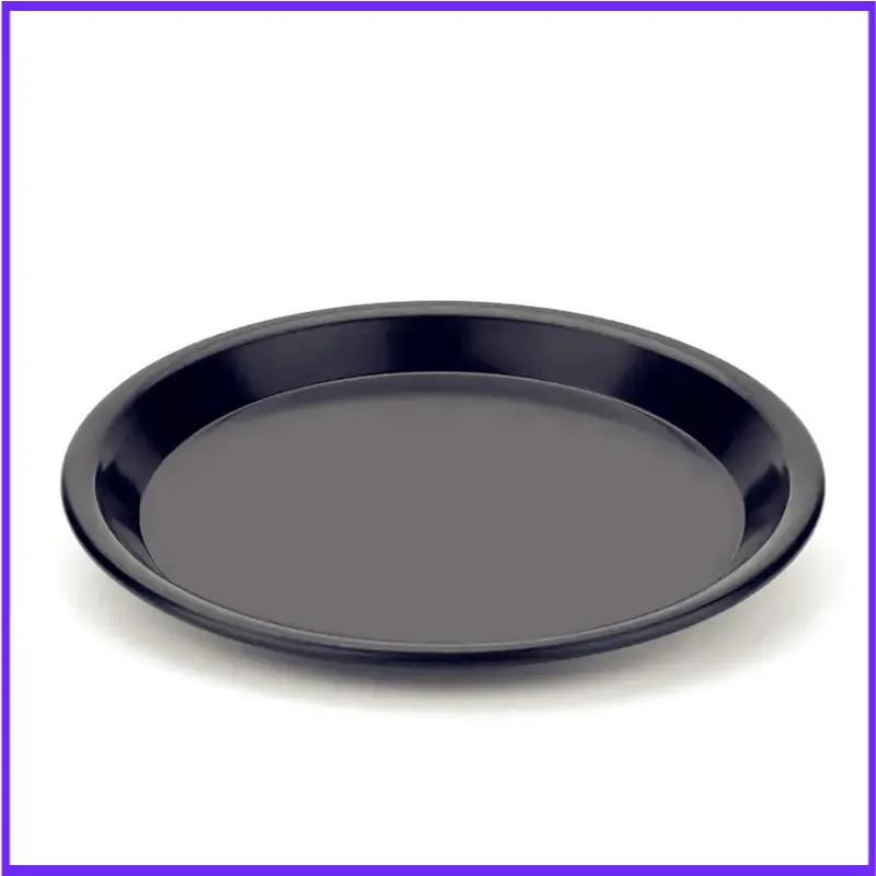 Round shape pizza dish 9 inch nonstick thicked pizza pan,steel cake mold baking oven special pizza baking tray pizza peal