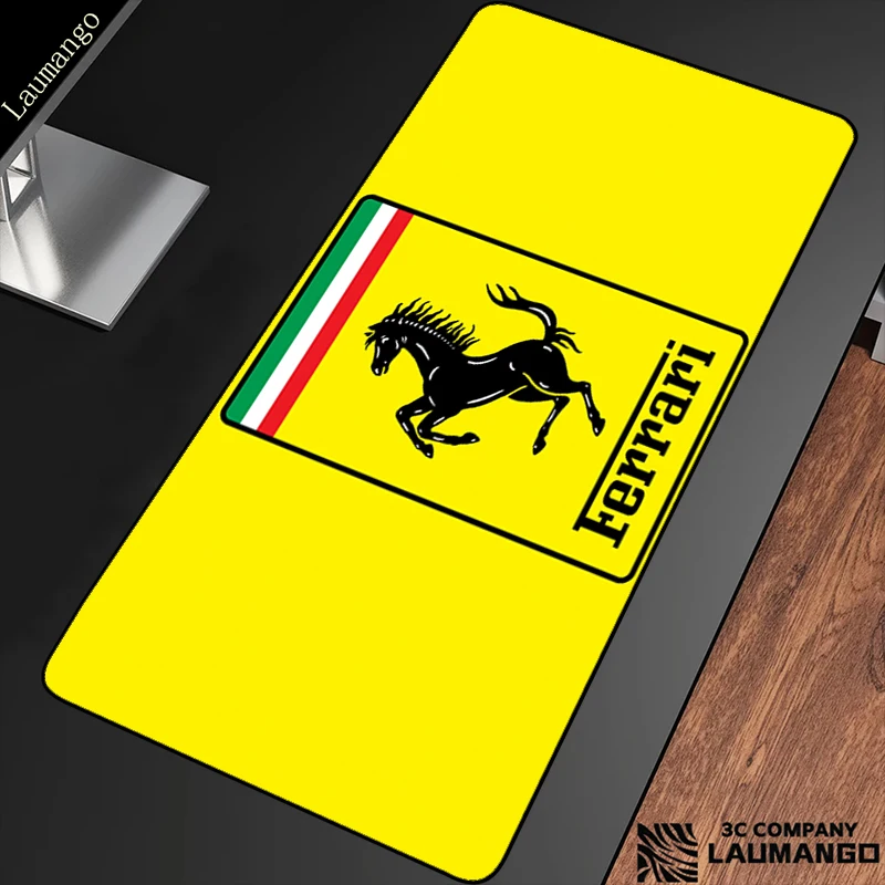 

Большой коврик для мыши известный автомобиль Ferrari дополнительный коврик для компьютера аксессуары для игровых ноутбуков и ПК игровые коври...