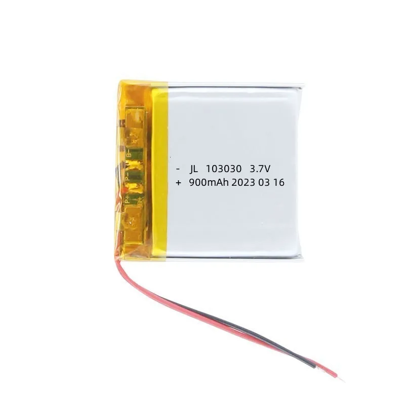 103030 Батарея 3 7 В 900 мАч литий-полимерные аккумуляторные батареи 2 LiPo для гарнитуры