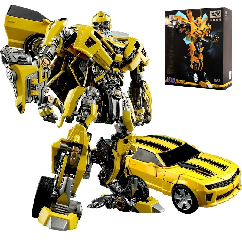 

Transformations Action Figure Studio Series Deluxe Dark 13-31CM M03 Bumblebeer Alloy Deformation Robot Toys Kids Gift