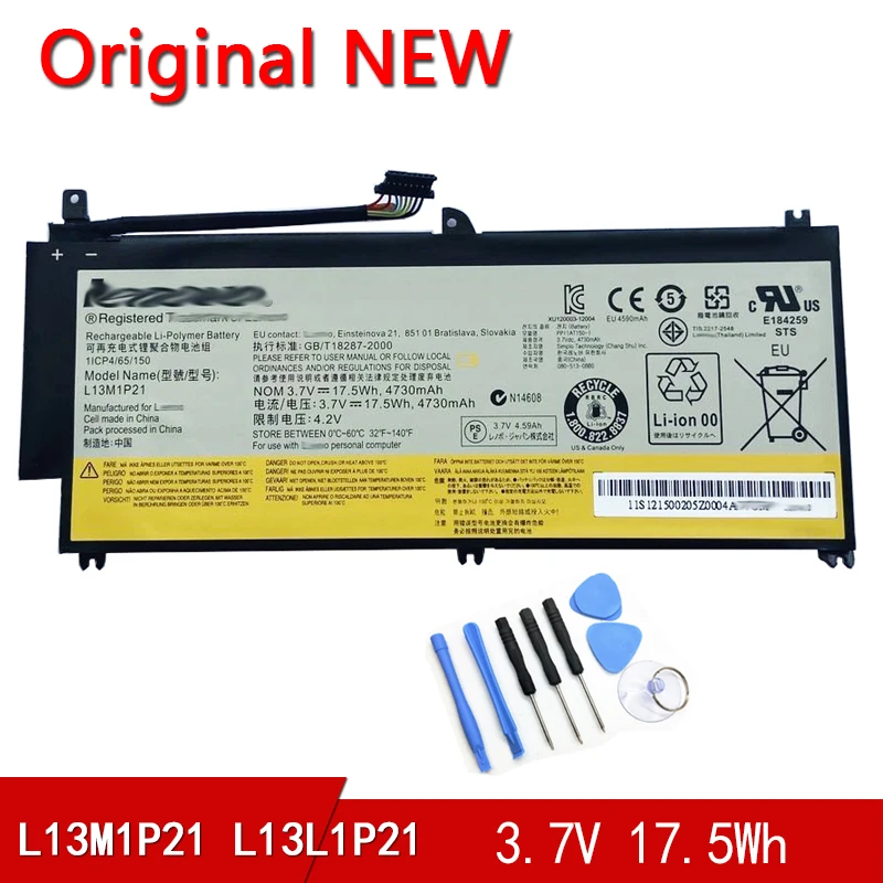 

NEW Original Battery L13L1P21 L13M1P21 For Lenovo Miix 2 8" Tablet PC 3.7V 17.5Wh NEW Original Battery L13L1P21 L13M1P21 For Le