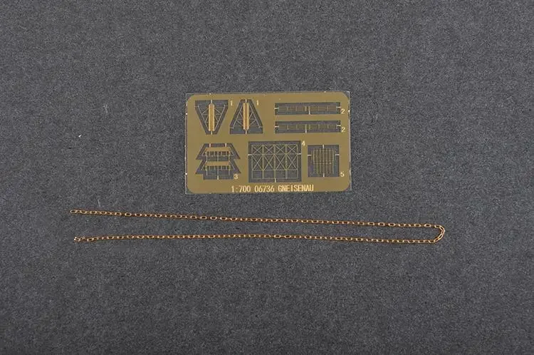 Trumpeter 06736 комплект модели немецкого линкора Gneisenau в масштабе 1/700