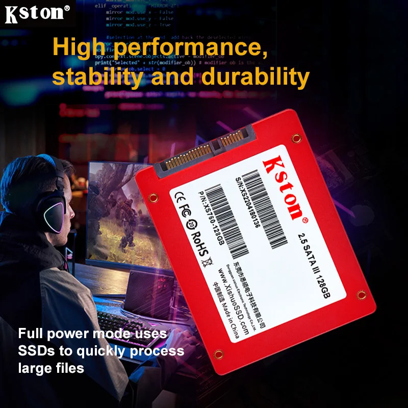 

Жесткий диск Kston 2,5 ssd 960 ГБ 120 ГБ 128 ГБ 240 ГБ 256 ГБ 480 ГБ 512 ГБ 1 Тб HDD SSD SATA 3 Внутренний твердотельный накопитель для ноутбука