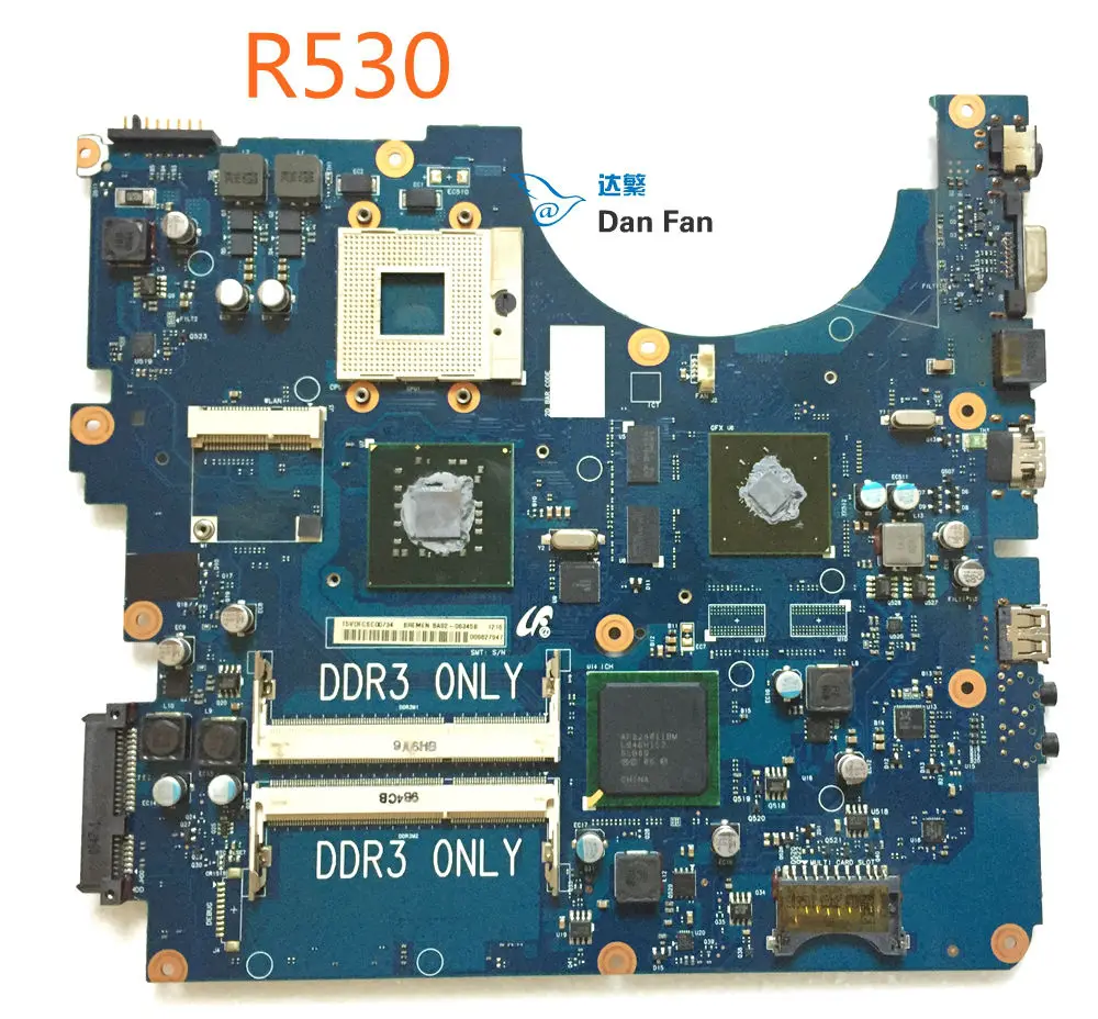 

BA92-06345A For Samsung NP-R530 R530 Laptop Motherboard BA92-06345B BA41-01227A Mainboard 100% Tested Fully Work