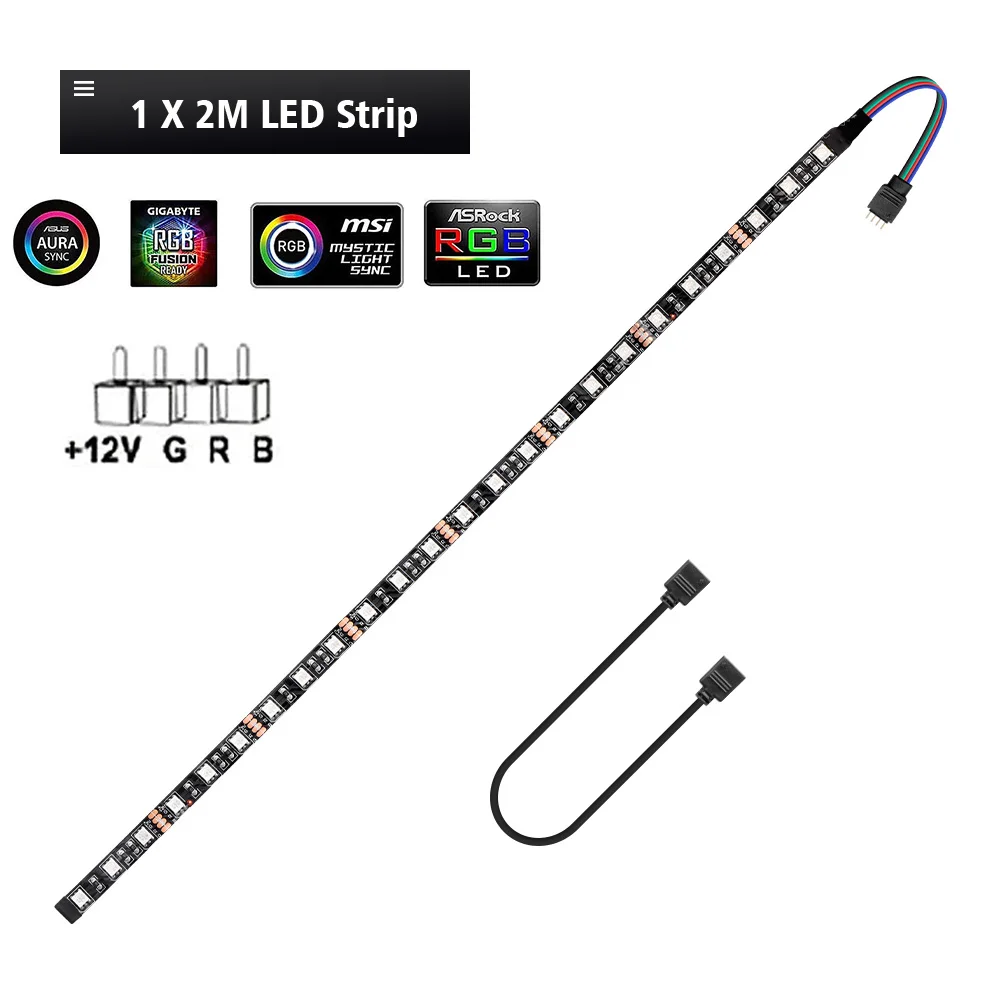 

Excellux RGB LED лента 5050 12V для Aura Sync MSI