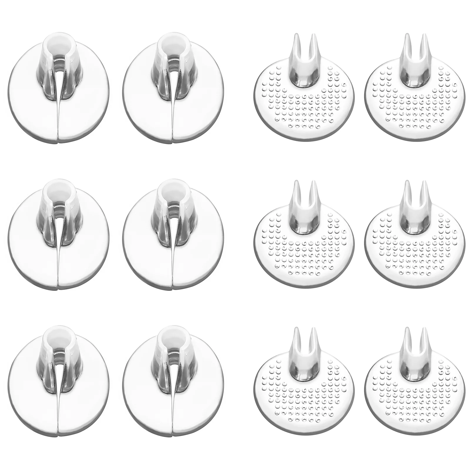 

6Pairs Silicone Flops Pad Anti- wear Heel Pad for Outdoor Home