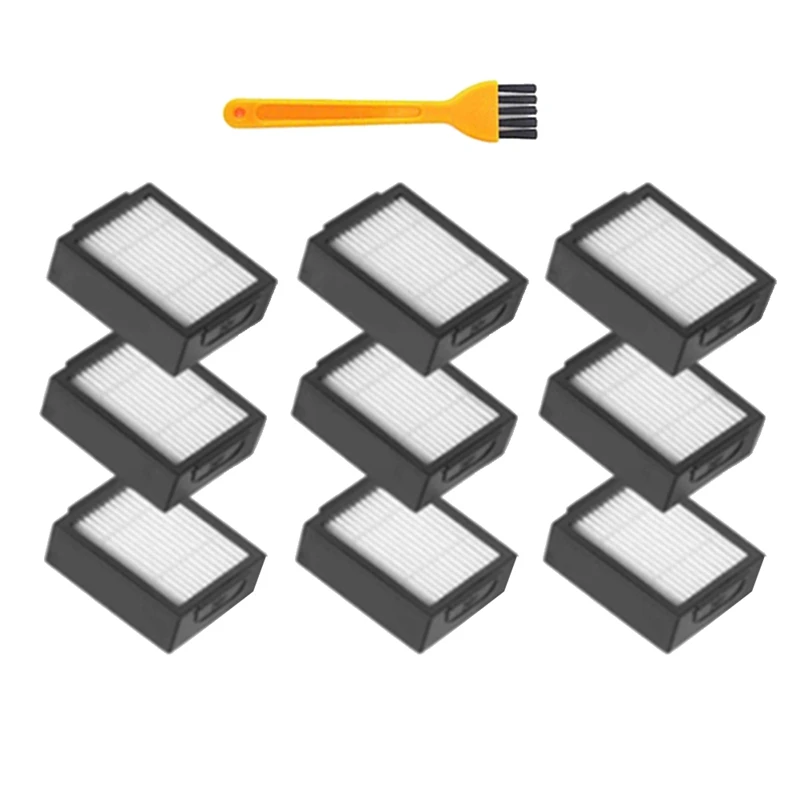 

9 Pack Replacement Accessories Hepa Filter For Irobot Roomba I7 I7 I6 I8 E5 E7 Vacuum Cleaner