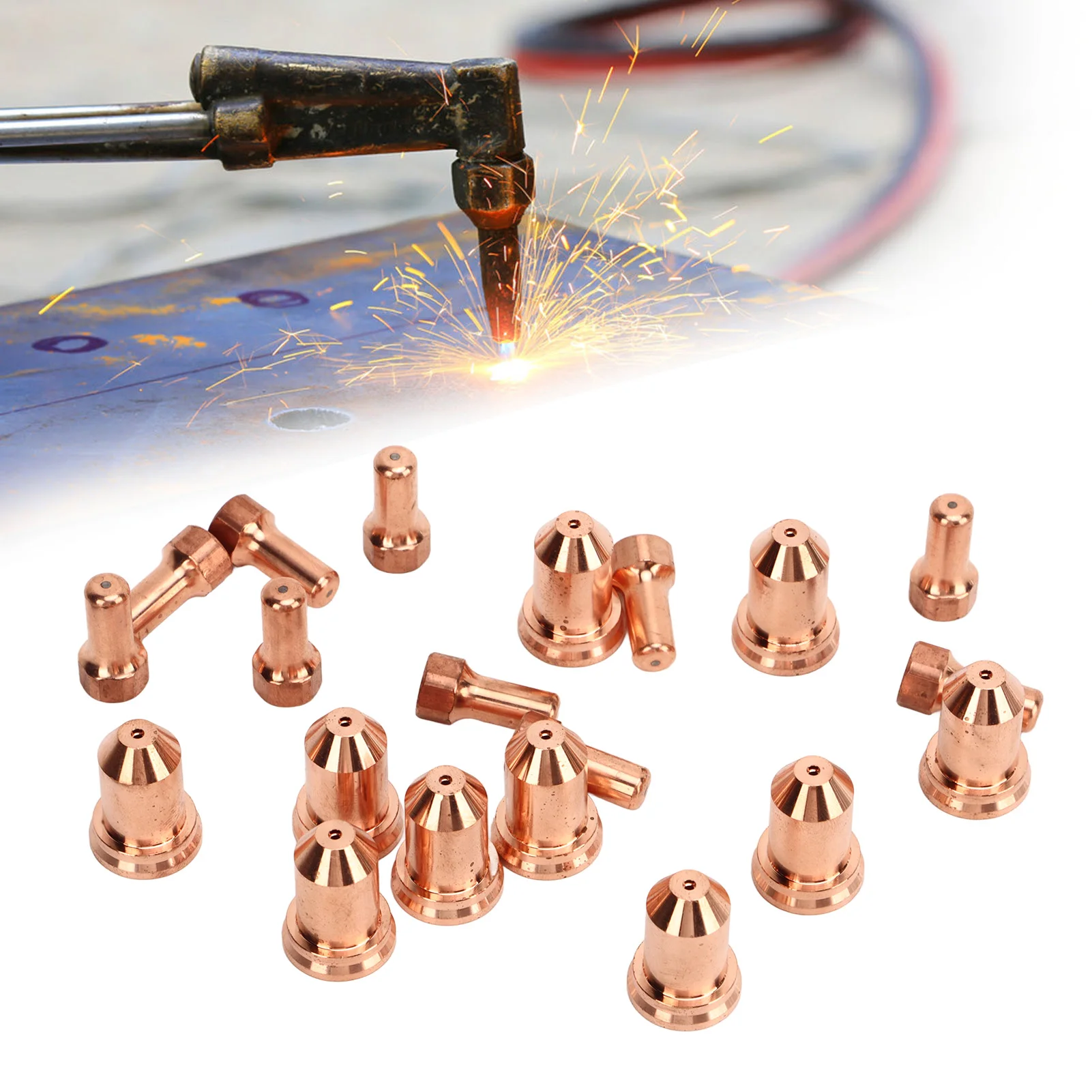 51311 Наконечник плазменного электрода 52558 P1.3 Сопло Латунные расходные материалы