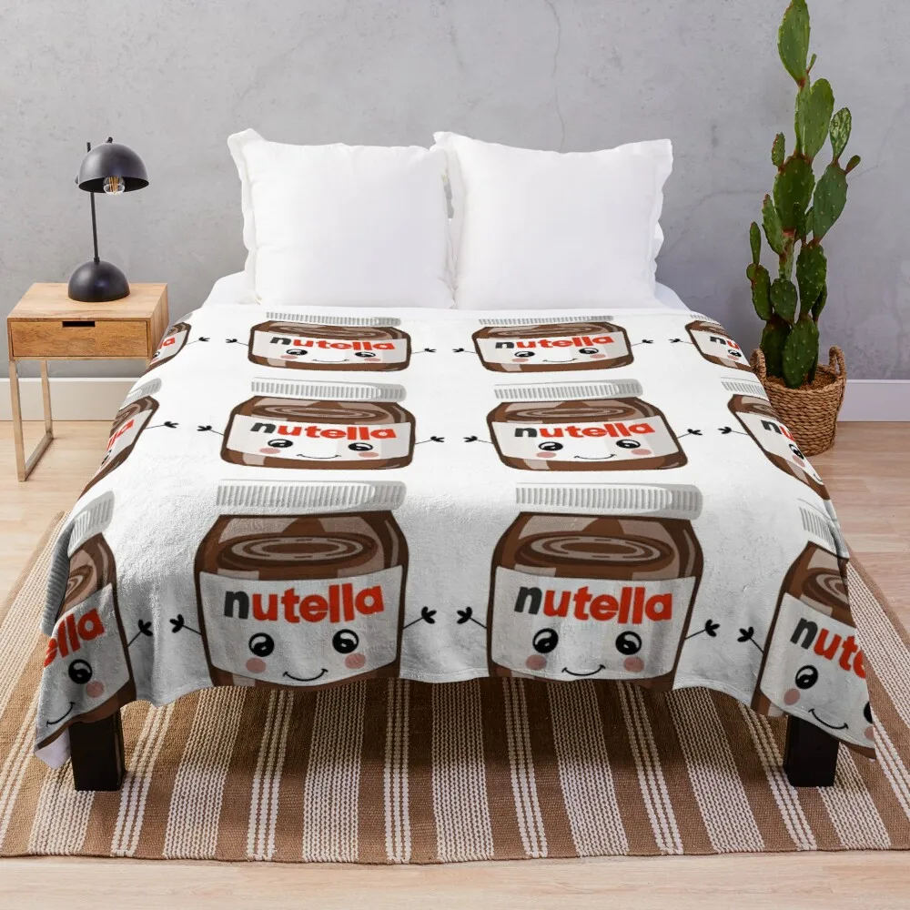 

Nutella cutie lance cobertor extra grande lance cobertor sofá cobertores decorativo