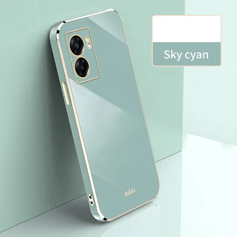 Чехол с квадратной рамкой для OPPO A77 5G, чехол с золотым покрытием oppp A77, чехол для s A77 5G, чехол для A 77 A77 A57 (art.: 3920bfae6cd28) - 3920bfae6cd28