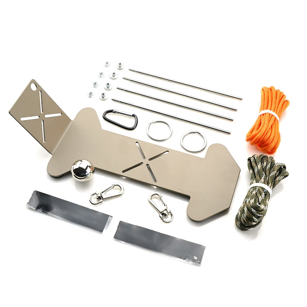 

Beginner Paracords Jig Bracelet Maker DIY Paracords Tools Adjustable Weaving DIY Craft Maker Stainless Steel DIY Decorations