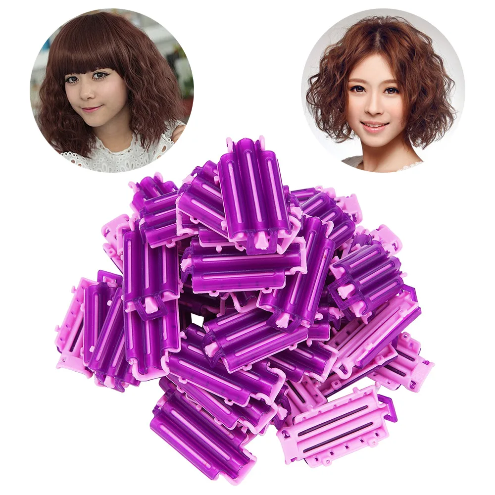 

45PCS Reusable Cold Wave Perm Rod Corn Hair Hairdressing Clip Curler Hair Styling DIY Tool Hair Curler Hair Rollers
