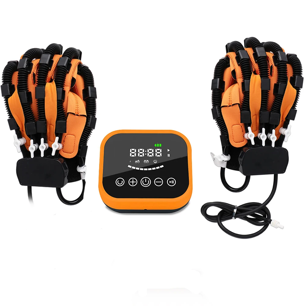

Stroke Massage Finger Rehabilitation Trainer Robotic Gloves Braces Supports Bone Care Hand Training Robot Device for Hemiplegia