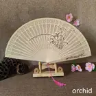 Женские бамбуковые вееры для выпускного вечера, вееры для танцев в китайском стиле, кружевная ткань с вышивкой, ручная Женская фотография, реквизит вечерние ринки и свадьбы