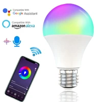 wifi led smart light bulb e27 e26 b22 smart home xiaomi lamp voice control work with alexa google home compatible ios android
