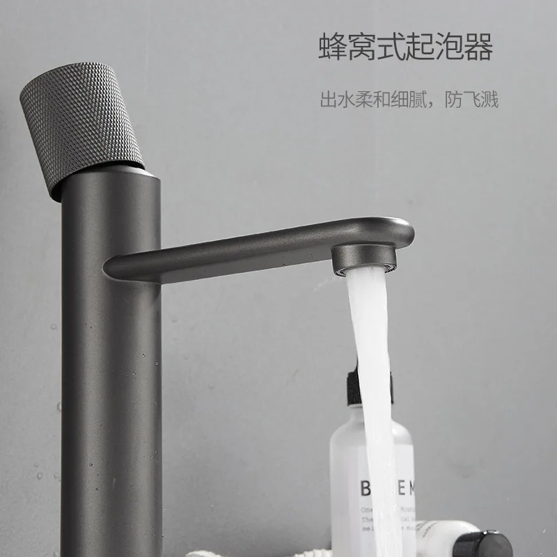 

Square Chrome and Black Waterfall Basin Sink Faucet Bathroom Mixer Tap Wide Spout Vessel Sink Fauet Hot Cold Water Tap
