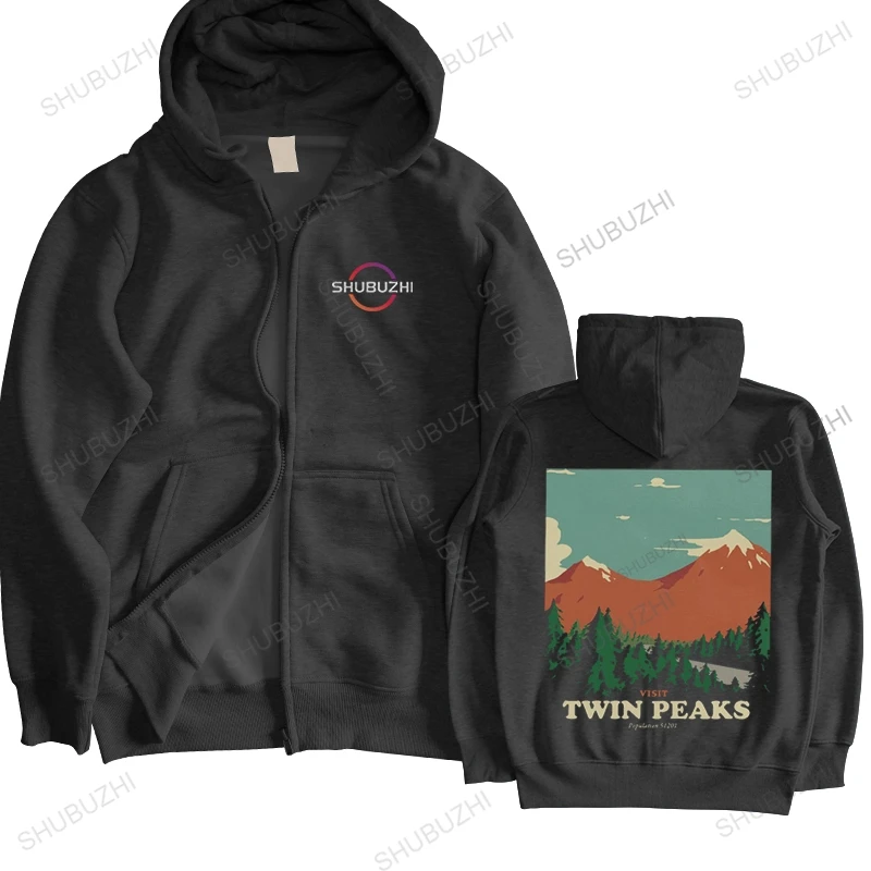 Мужское теплое пальто Vintage Visit Twin Peaks толстовки Мужская толстовка Laura Palmer