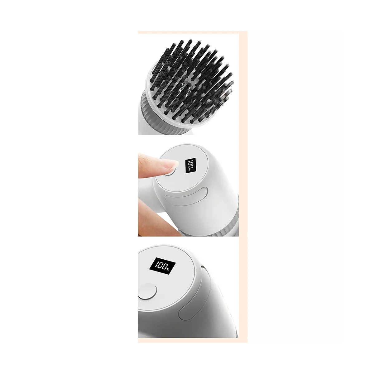 

3In1 Dishwashing Cleaning Brush Plus Kitchen Wall Window Cleaner Bathroom Kitchen Bathtub Tile Scrubber Cleaning Tool B