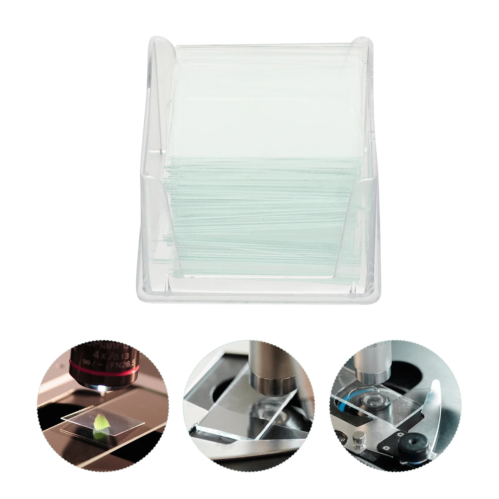 

1000 Pcs/10 Boxes Microscope Cover Slips Microscope Cover Glass for Labs