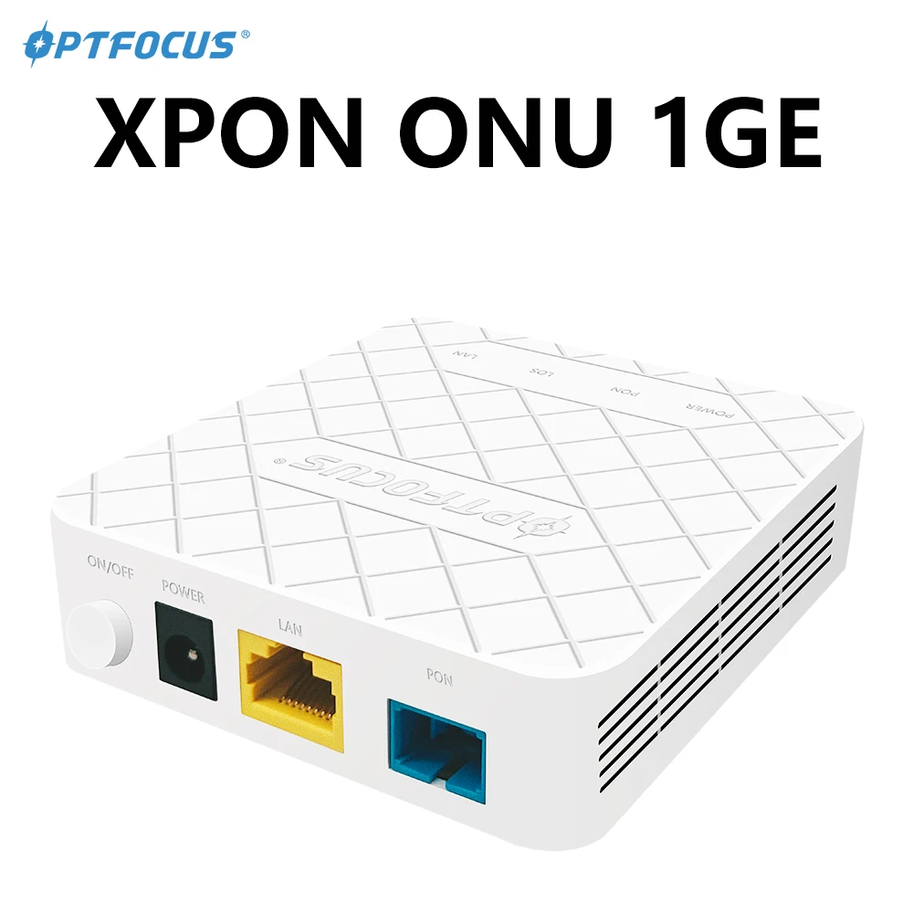 Фото OPTFOCUS OFS-X7110 XPON ONU Apc Upc Оригинальный Новый Роутер 1GE ONT, совместимый со всеми OLT, 100% совместимость №1