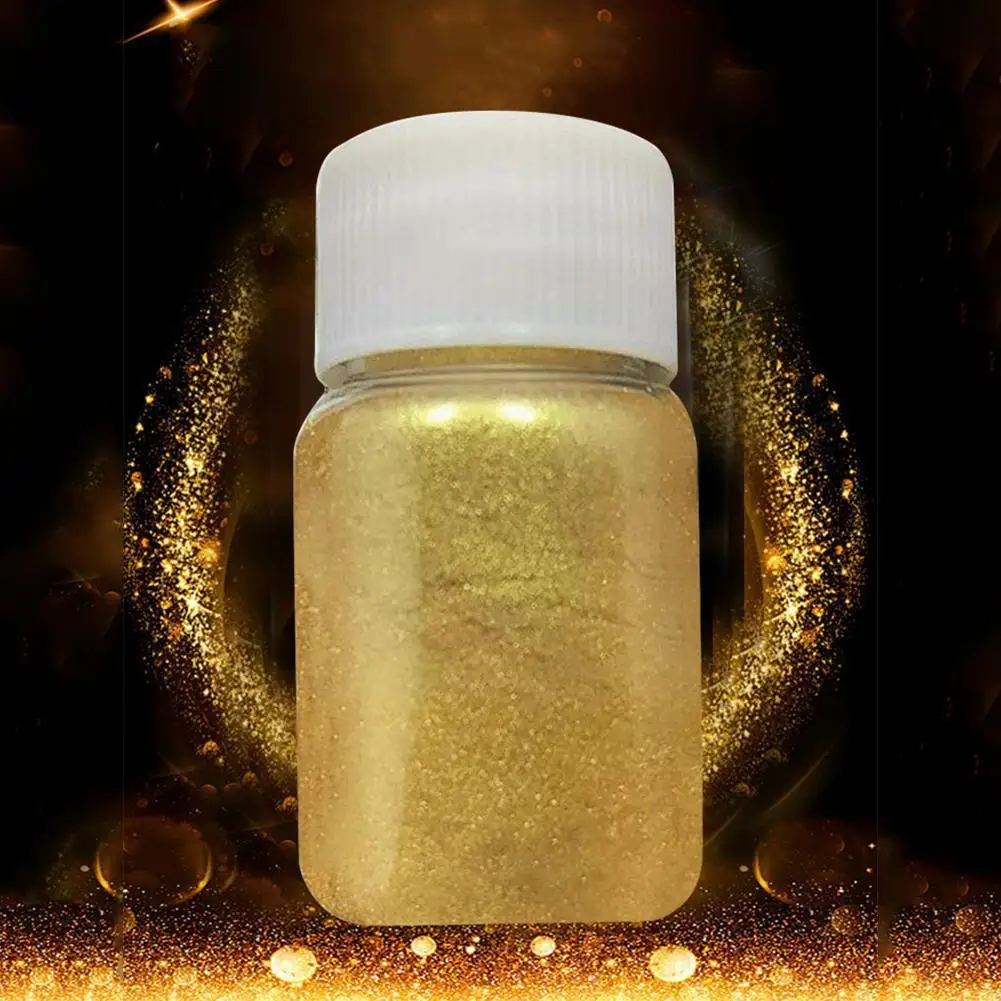 100g/bottle Gold Paint Water-based Bronzing Paint For Wood Gold Statue Furniture Gold Paint Safe Non-toxic Gold Foil Paint D3g8