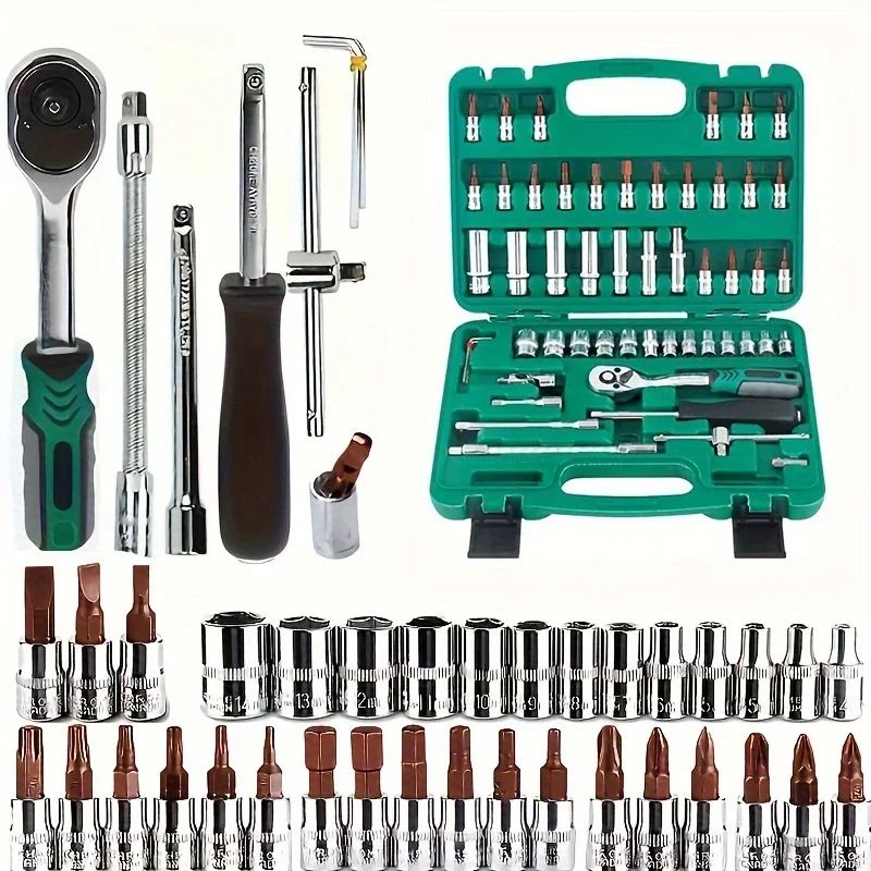 Набор инструментов для ремонта автомобилей 53 шт.