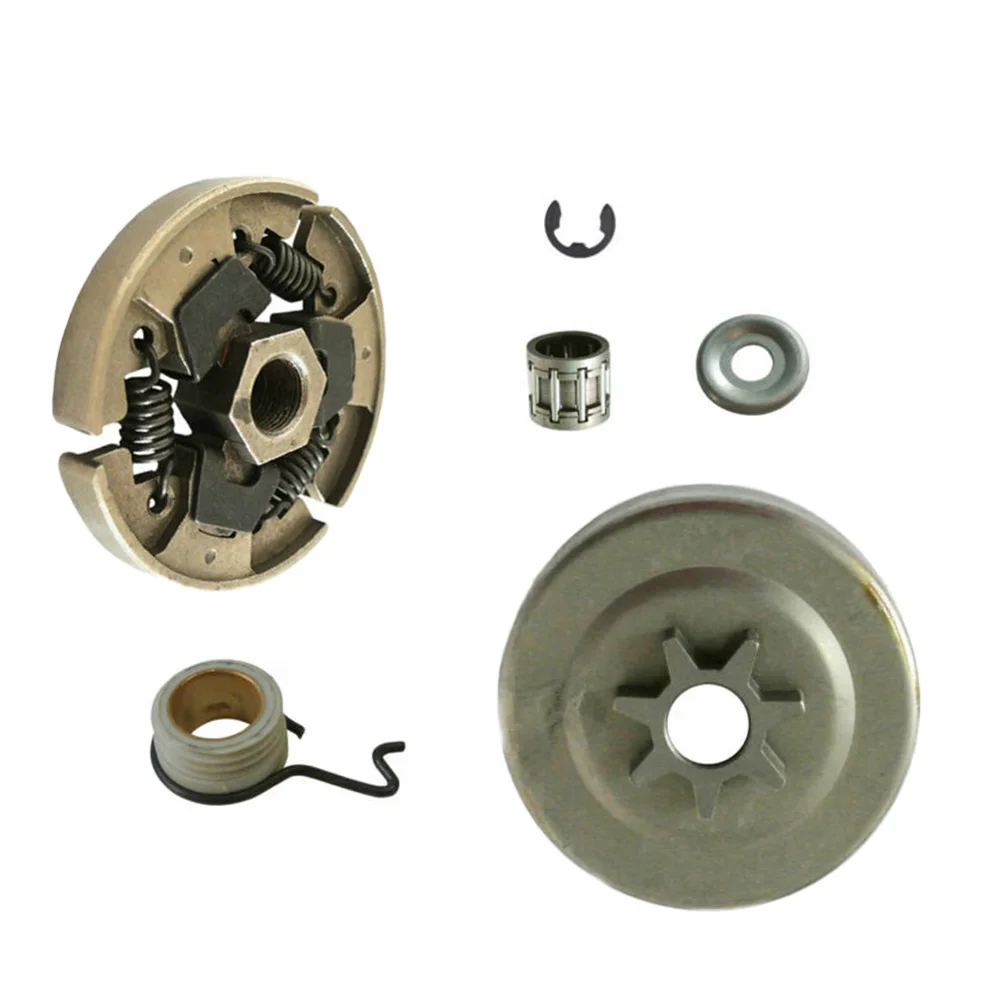 Clutch Drum Sprocket Washer E-Clip Rim Kit Fit For Stihl 018 023 025 MS170 MS180 M 10 M 30 M 50 Gas Chainsaw Spare Parts