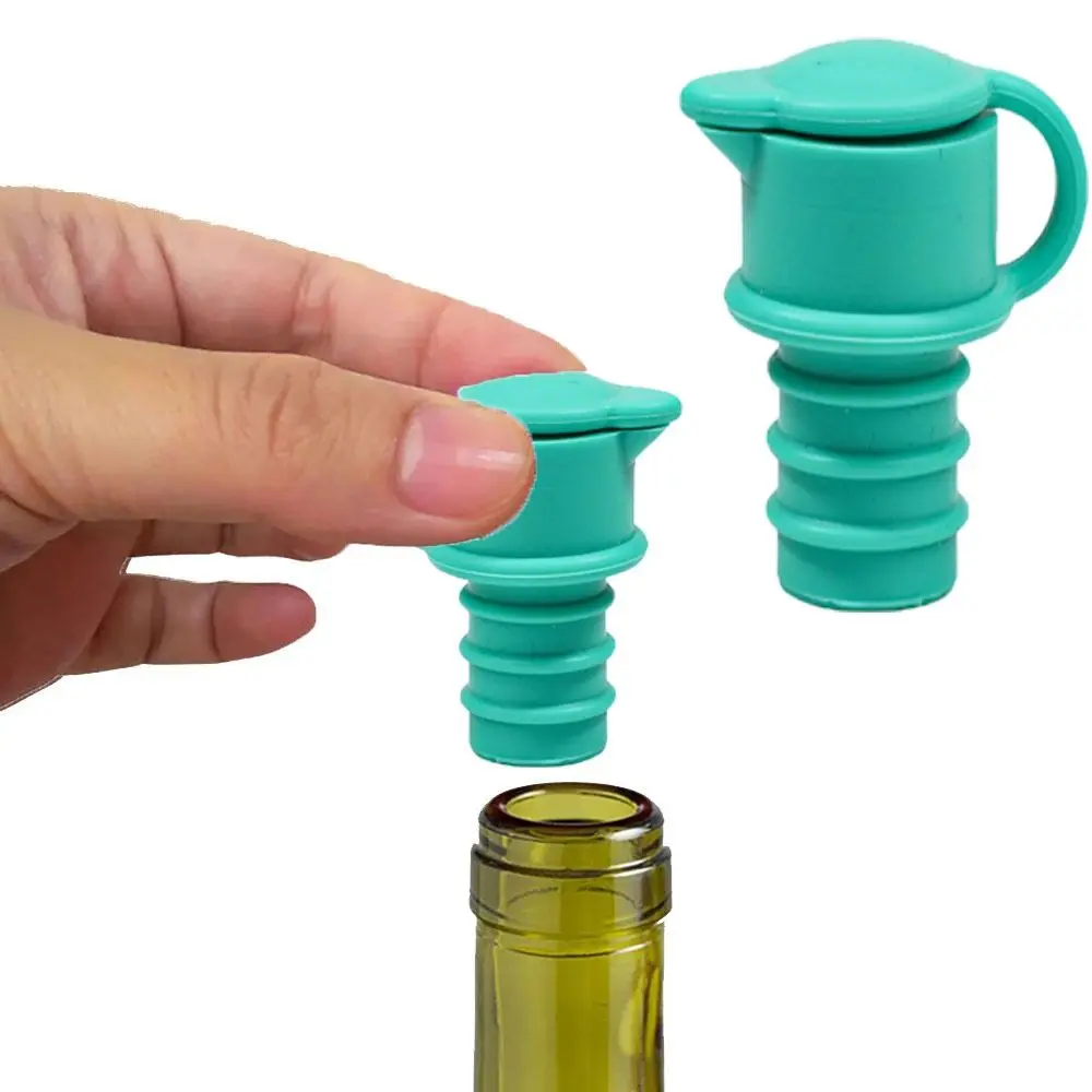 2 шт. универсальные пробки для бутылок вина из пищевого силикона