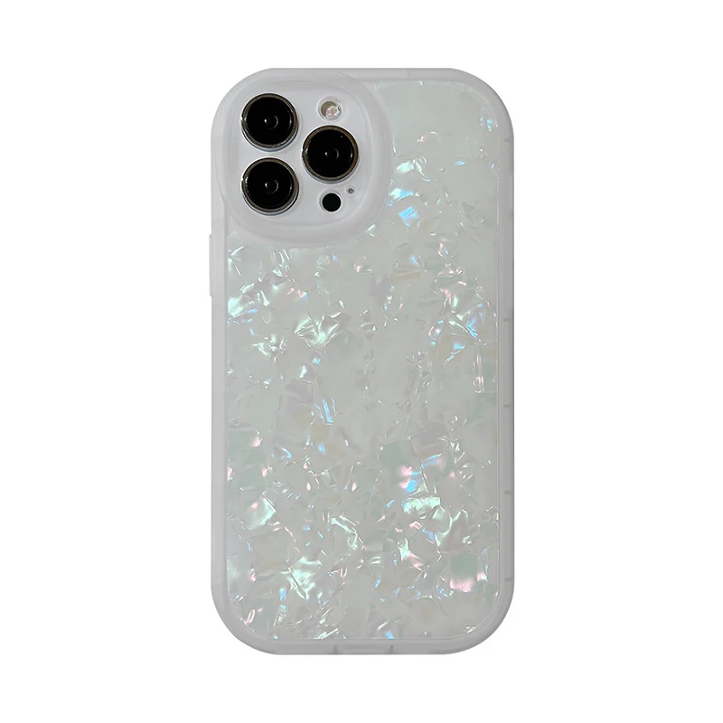 

Fantasy Shell Pattern Silicone Phone Case For Iphone 13 12 Mini 14 11 Pro Max X Xr Xs Max 7 8 Plus Se Lens Protection Soft Cover