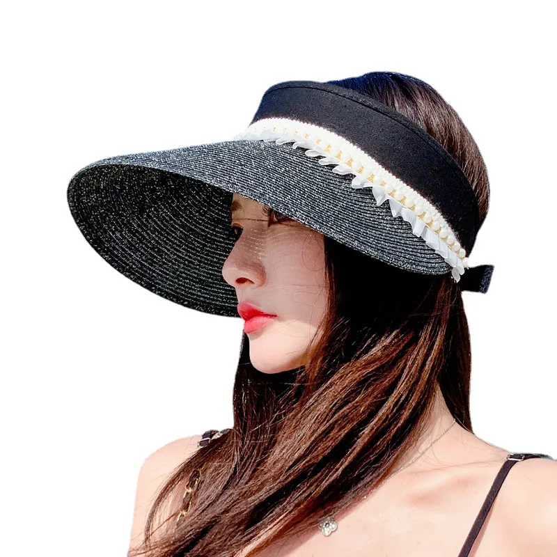 Sun Hat Female Straw Hat Sunscreen Hat Bucket Hat Summer Hats for Women Beach Cap Women's Summer Hat