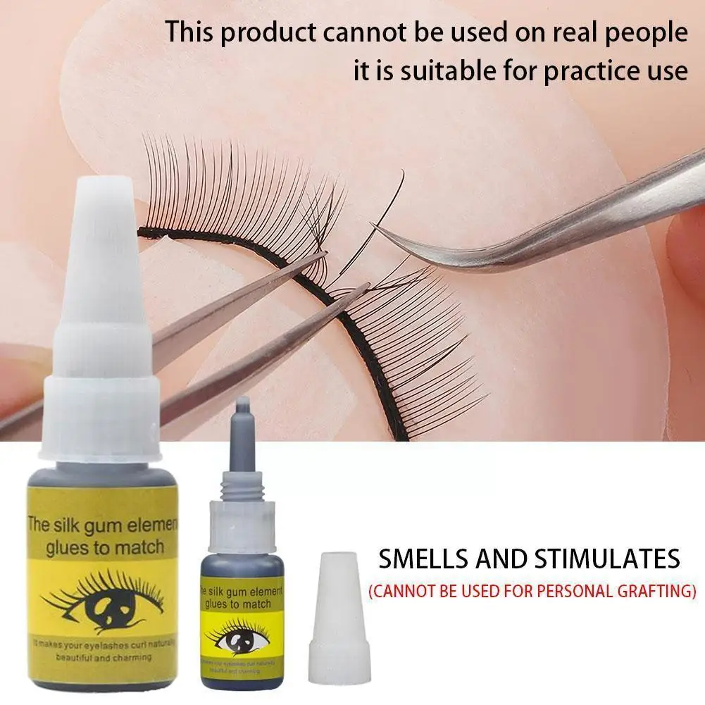 

10ML Eyelashes Extension Glue Fast Drying Lashes Grafting Salon Practice Eyelash Beauty Glue Tool Planting Extension Eyelas V1O3