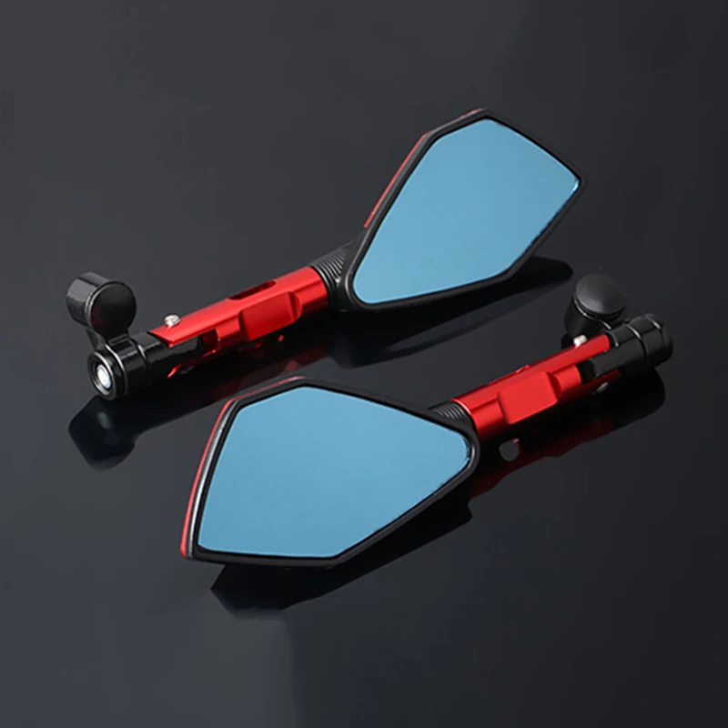 Зеркало заднего вида мотоциклетное универсальное из алюминиевого сплава 8/10 мм