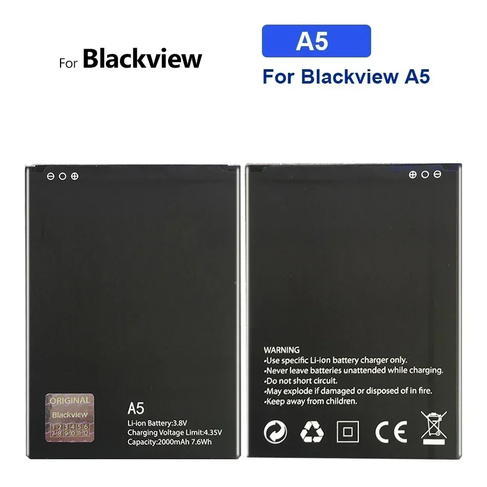 Аккумулятор для Blackview BV5000 BV5500 BV6000 BV6000S BV6800 BV7000 BV8000 BV9000 BV9600 BV9700 BV9800