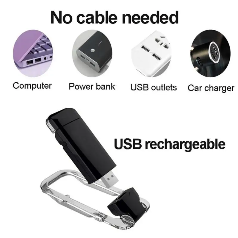 Светодиодный USB перезаряжаемый светильник для книг чтения защита глаз ночник