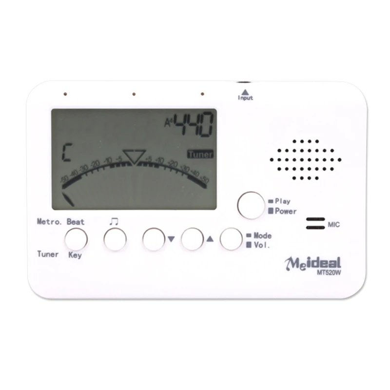 

Upgraded Wind Instrument Tuner 3 in 1 Chromatic Digital Tuner Electric Metronom