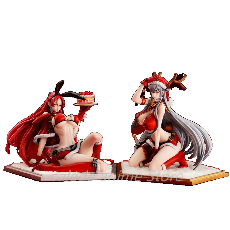 

Game Valkyria Chronicles Selvaria Bles and Juliana Eberhardt Christmas Party Vertex Sexy Girls PVC Action Figures Toy