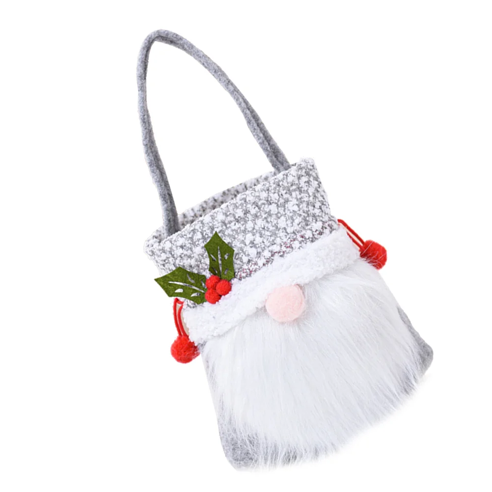 

Christmas Candy Bag De Regalo De Treat Gifts Bags Gift Bag Plush Gnome Bags Cloth Holiday Treat Bags Child