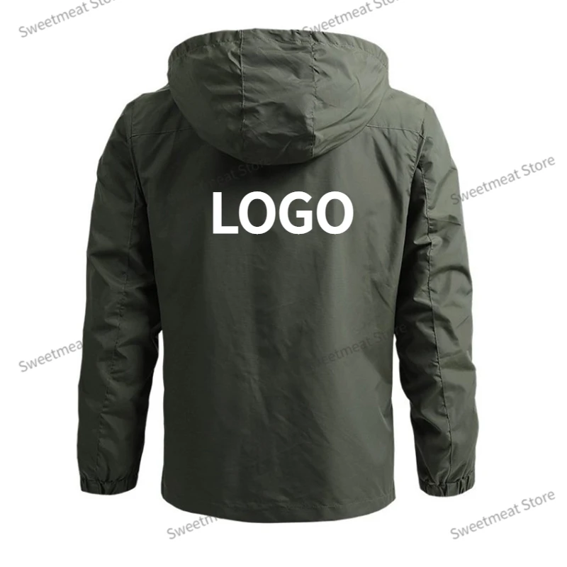 Куртка мужская демисезонная ветровка с логотипом на заказ | Мужская одежда