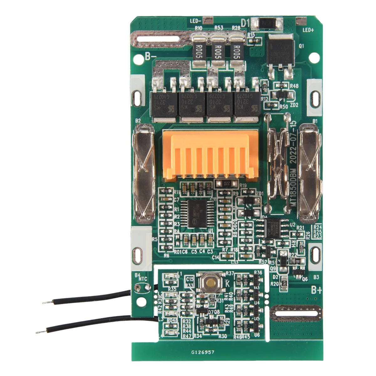 Фото BL1830 Литий-ионный аккумулятор PCB Плата защиты от зарядки для электроинструментов 18 В BL1815 BL1860 LXT400 Bl1850-PZZW №2