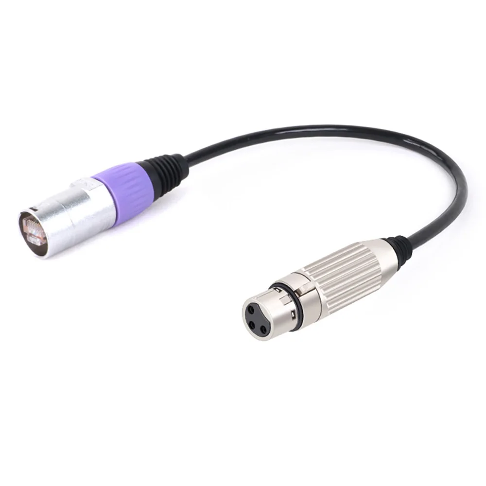 Кабель-адаптер XLR 3Pin к RJ45 сетевой разъем Female удлинитель CAT5/5E Ethernet для усилителя