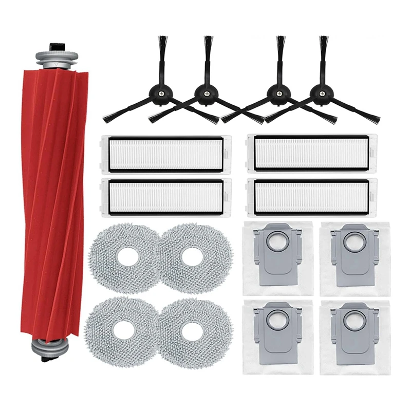 

Filter Mop Accessories For Roborock Q Revo / P10 Robtic Vacuum Cleaner,17 Replecement Spare Parts