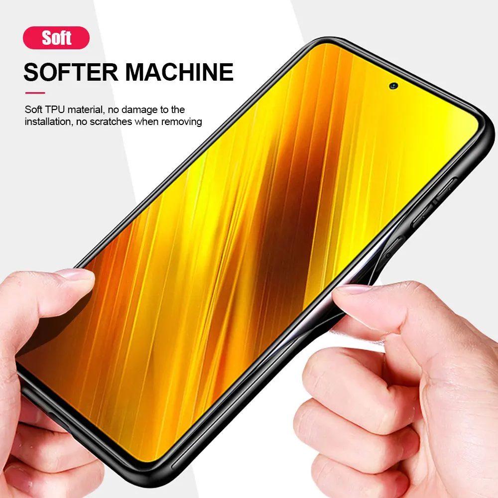 Чехол для телефона Xiaomi Poco X3 X4 NFC M3 M4 Pro 5G F3 GT Pocophone F1 |
