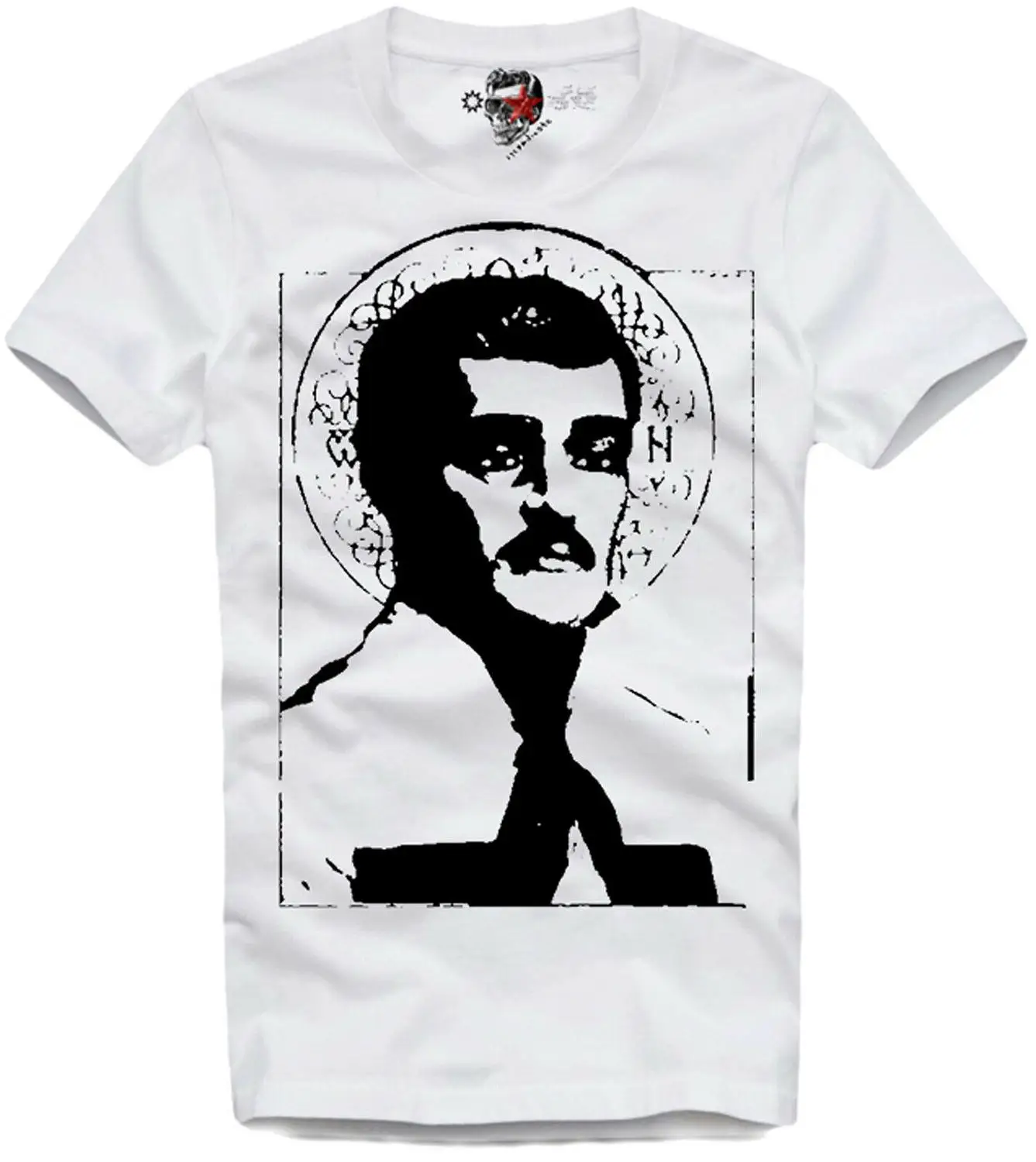 Мужская футболка с изображением Иисуса маверде Девы смерти, модель 2019 года, модные мужские стильные футболки с коротким рукавом, лидер продаж