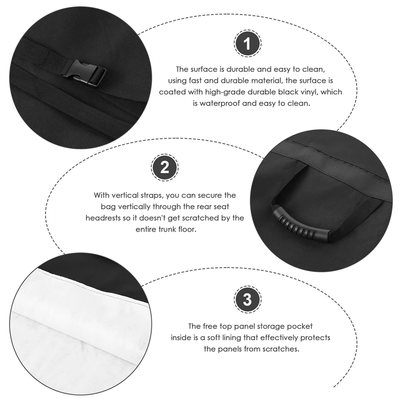 Сумка для хранения верхних панелей Freedom Jeep Wrangler JK JKU JL JLU 2-дверные 4-дверные жесткие