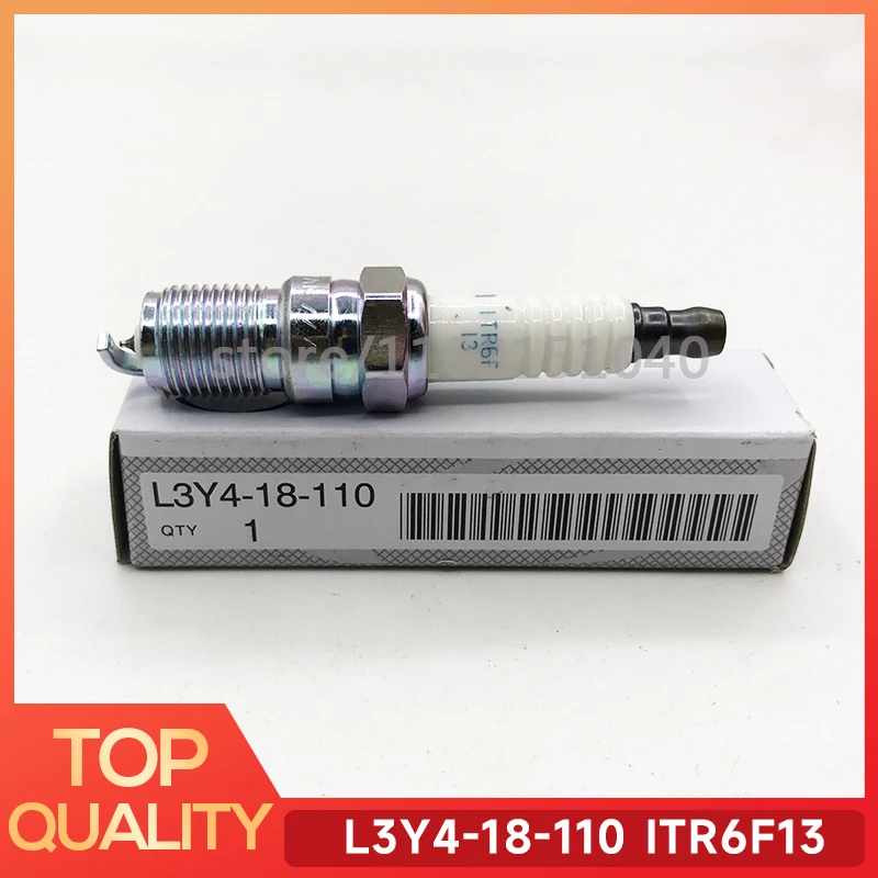 

4 шт. L3Y4-18-110 ITR6F13 4477 иридиевая свеча зажигания для Mazda 3 6 ATENZA для Ford FOCUS ITR6F-13 L3Y 418110 L 81318110 L 34118110