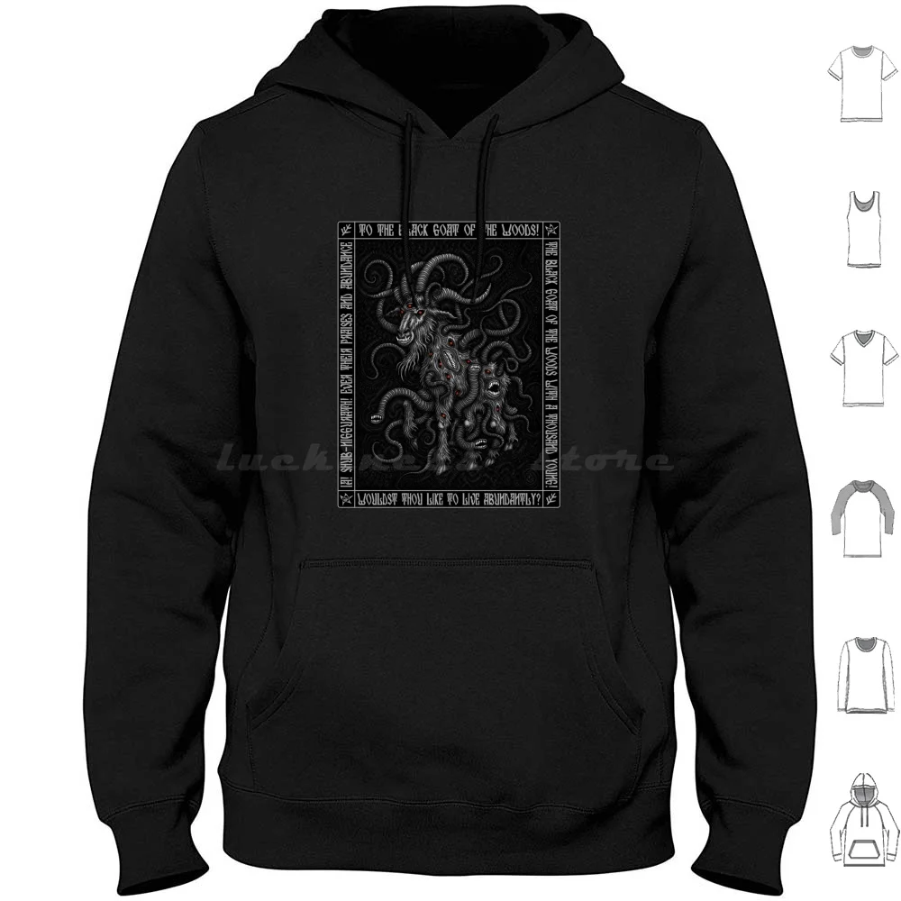 

Black Shub Icon-Azhmodai 2020 Hoodie cotton Long Sleeve Shub Niggurath Hp Call Of Cthulhu Necronomicon Cthulhu Miskatonic Dark